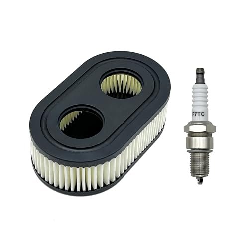 593260 Air Filter with Spark Plug Kit Lawn Mower Tune-Up