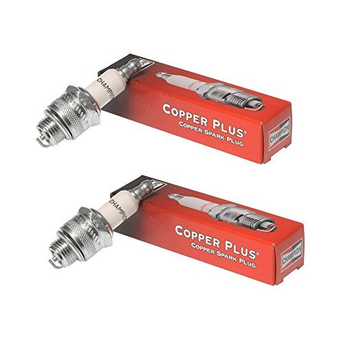 Small Engine Spark Plug for Lawn Equipment, 2-Pack Champion...