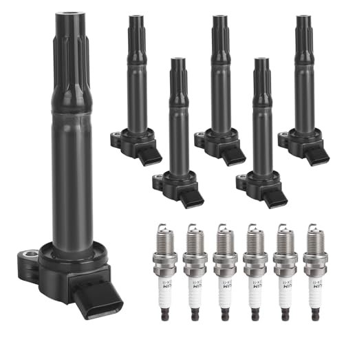 Ignition Coil Pack Spark Plugs Replacement for 3.5 V6 Toyota