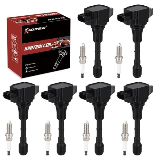 UF550 Ignition Coil Pack and Iridium Spark Plugs Set 6