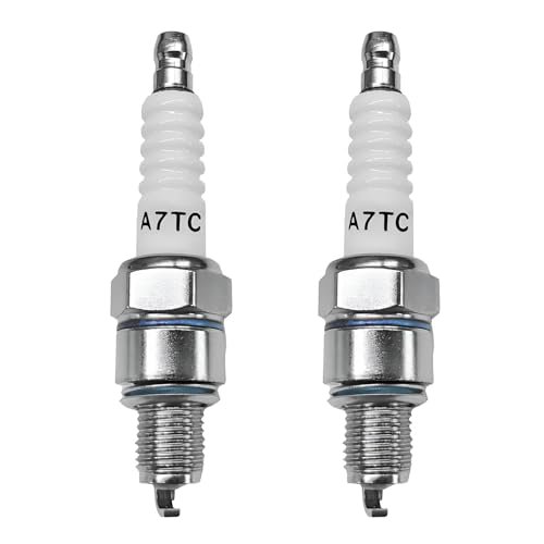 YTFRL 2 PCS Spark Plug, A7TC Spark Plug for GY6