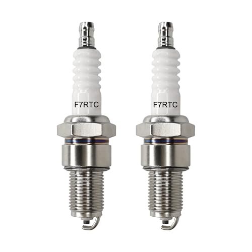 CQSPMOTO 2 Pack F7RTC Spark Plug Replace OEM