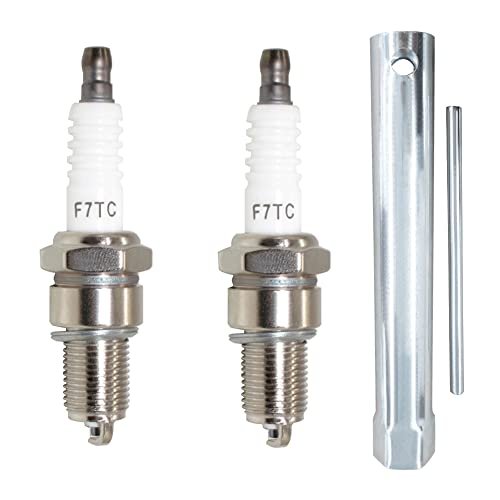 JoyTube F7TC Spark Plug Compatible with GX120 (2-Pack)