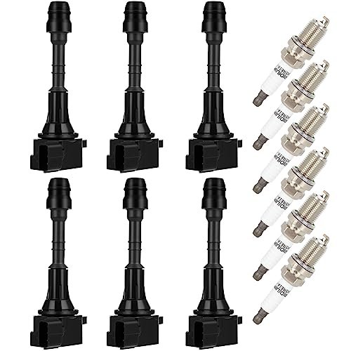 OCPTY 6 ignition coils with 6 iridium spark plugs