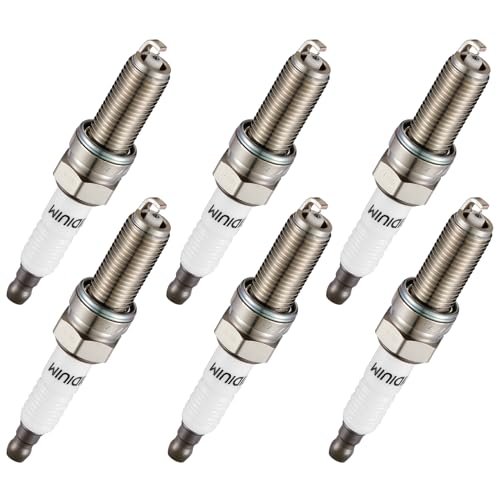 BDFHYK Iridium Spark Plugs 6 Pack 93175 for Honda Ram