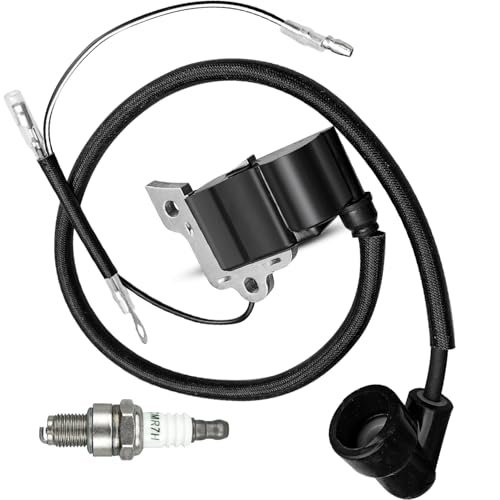 HUQUZN Ignition Coil with Spark Plug Fit Husqvarna...