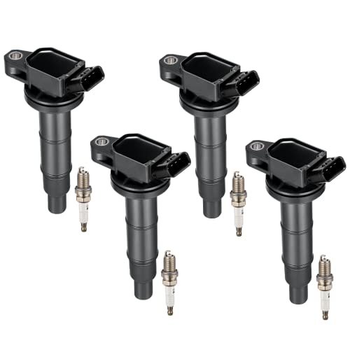 BDFHYK Ignition Coil Pack UF333 and Iridium Spark Plugs 2.4L