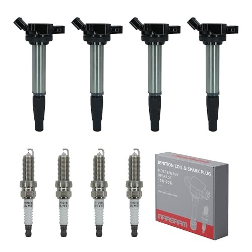 Marsram Ignition Coil Pack UF596 and Double Iridium Plugs...