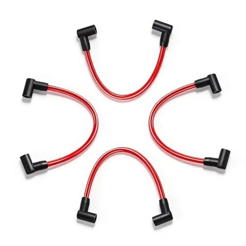 XYgdhqpt 10mm Lead Wire Spark Plug 582365 Wire Set Johnson