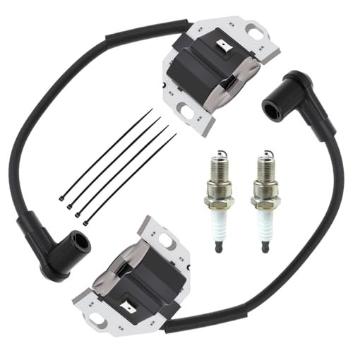 2 Pack of 21171-0740 Ignition Coil Module with Spark Plug