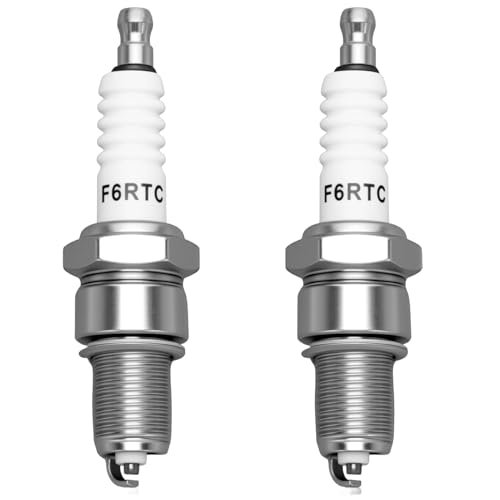 AZXX F6RTC Spark Plug 2 Pack, Spark Plugs for Engines