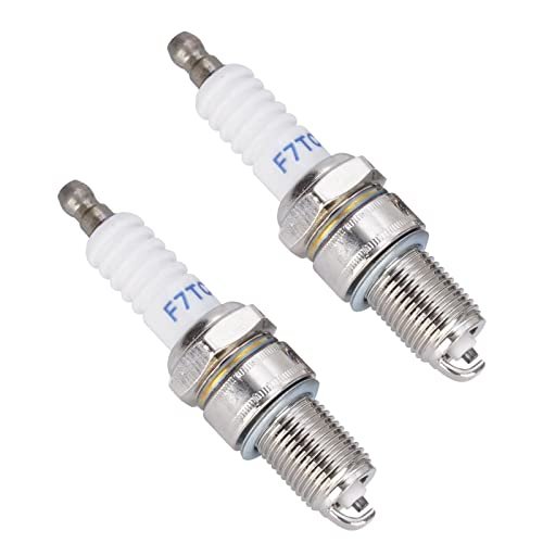 WATODAY 2Pcs Spark Plugs F7TC for GX120 GX Series Engines