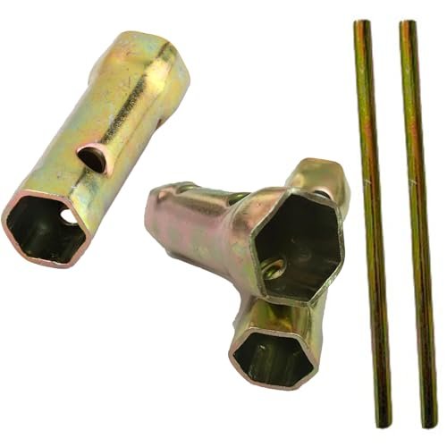 YehVeh 3 Pack Motorcycle Ignition Spark Plug Socket Wrench...