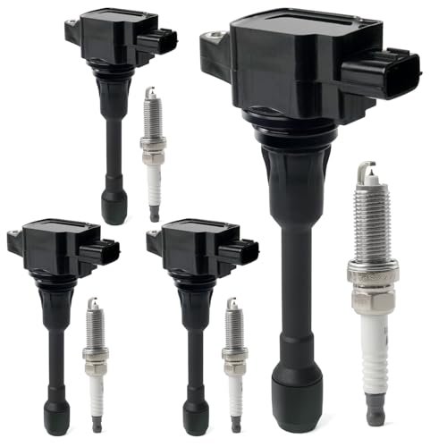 Set of 4 Ignition Coil Pack & Iridium Spark Plugs