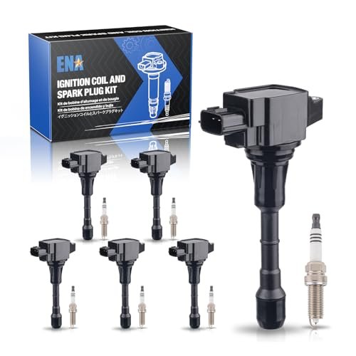 ENA Set of 6 Iridium Spark Plug and Coils 3.5L