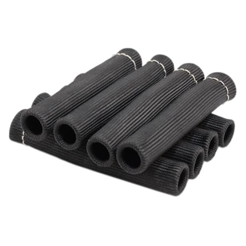 8Pcs 2500° Degree Spark Plug Wire Boots Heat Shield Sleeves
