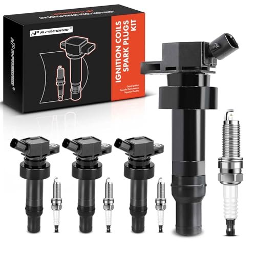 A-Premium Ignition Coil Pack and Iridium Spark Plugs...