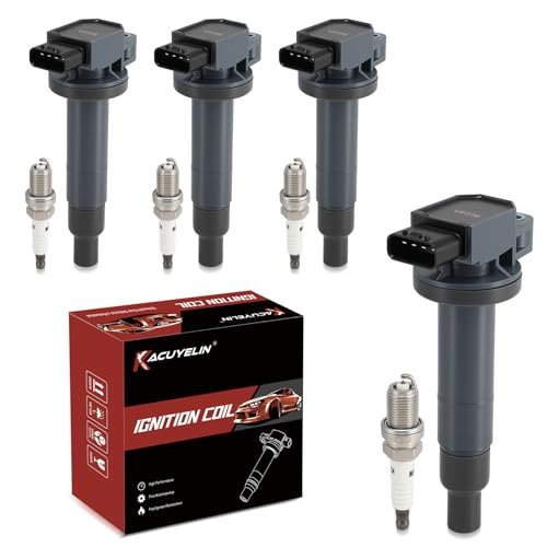UF316 Ignition Coil Pack and Iridium Spark Plugs for Toyota