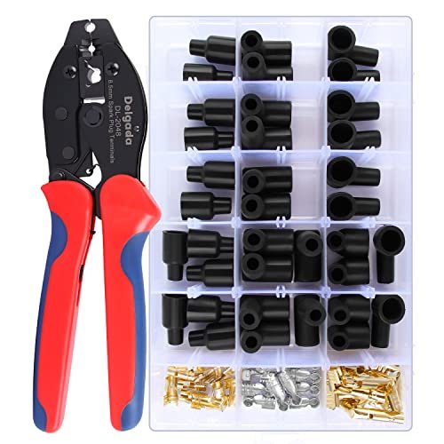 Delgada 36Pcs Spark Plug Wire Crimping Tool Kit & Terminals