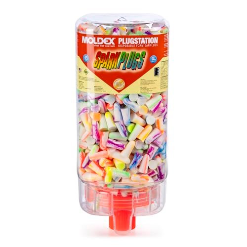 Moldex SparkPlugs® PlugStation® Disposable Foam Earplug...
