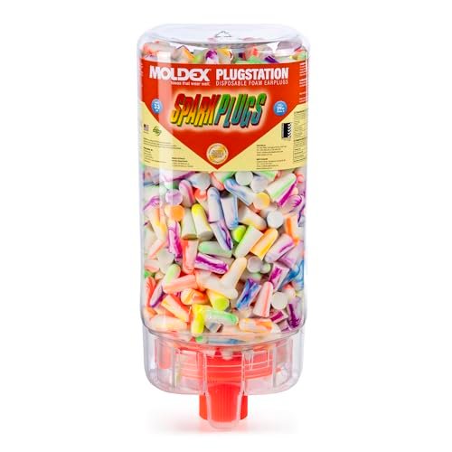 Moldex SparkPlugs PlugStation Earplug Dispensers, 500...