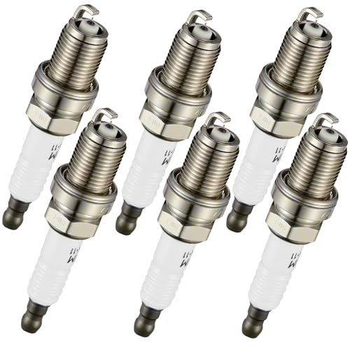 BDFHYK Set of 6 Iridium Spark Plug Automotive Parts