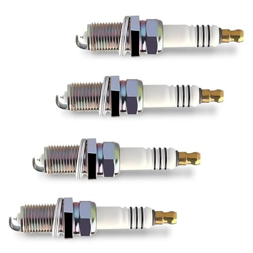 Teybouk 4PCS Car Spark Plugs, Iridium Car Ignition Plugs...