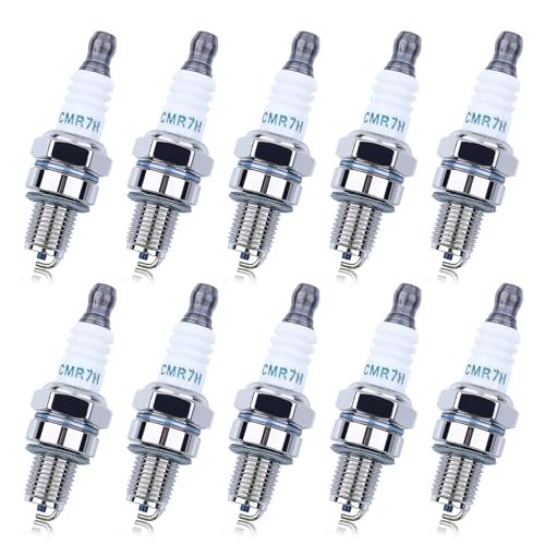 10 Pack CMR7H Spark Plugs, Spark Plug for Stihl Husqvarna