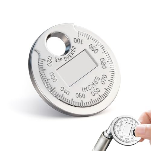 OLLBIT Spark Plug Gapper,Spark Plug Measuring Tool,Scaled...