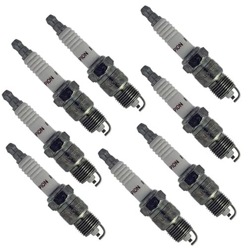 Champion 8 Pack of Genuine OEM (18S) Spark Plugs