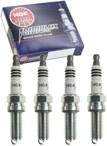 Pack of 4 NGK Iridium IX Spark Plugs For Mazda