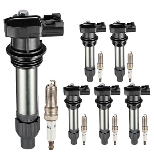 SYKRSS UF569 Ignition Coil Pack & 41109 Spark Plug Kit