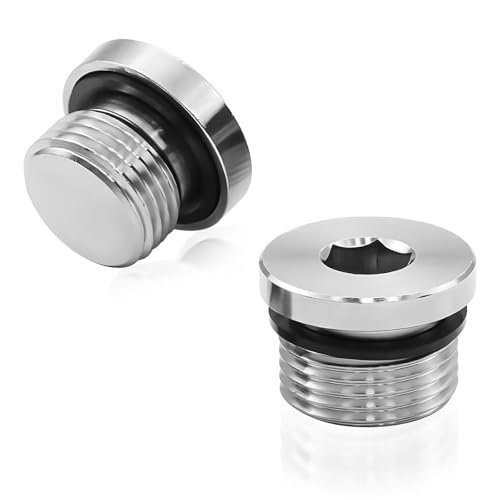 NYTKL 2PCS M18 x 1.5 Sensor Plug O2 Leakproof