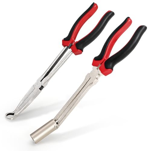 Okllen Set of 2 Car Spark Plug Removal Plier Tool