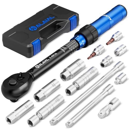 ALAIAL 3/8 Inch Drive Magnetic Spark Plug Socket Set