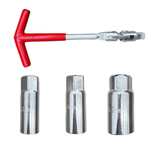 Spark Plug Socket Wrench,T-Handle Universal...