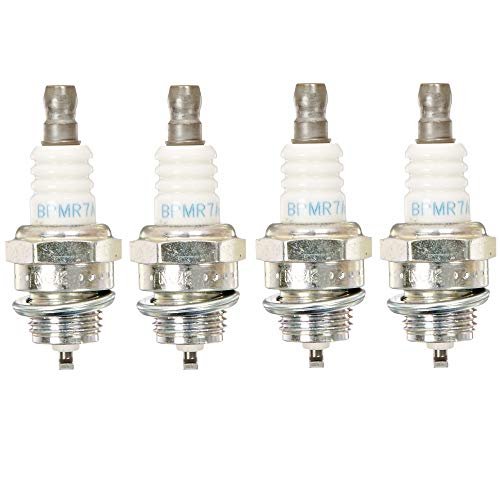 NGK (6703) BPMR7A SOLID Standard Spark Plug, Pack of 4