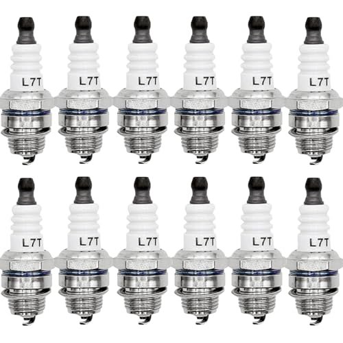 12Pcs L7T Spark Plug Fits for Stihl Chainsaws
