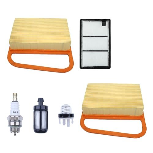 HUASANG 7 Psc Air Filter Spark Plug for STIHL TS410