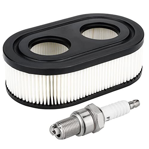 593260 Air Filter Spark Plug for Troy-Bilt Walk Mower