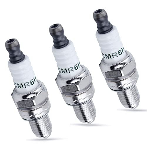 Haishine 3 Pack CMR6H Spark Plugs, (3365) Stihl Replacement