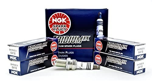 NGK # 6418 Iridium Spark Plugs BKR6EIX 4 Pack