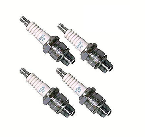 NGK Spark Plug BR8ES For Motorcycle, Marine, ATV, 4-Pack