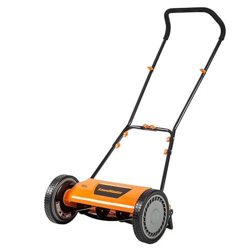 manual reel mower vs gas mower - comparison