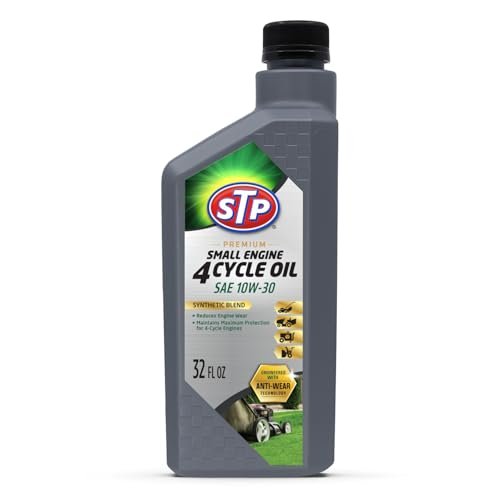 STP Premium Synthetic Blend 4 Cycle lawn mower oil sae 30 vs 10w30 - STP Premium Synthetic Blend 4 Cycle
