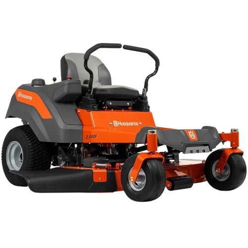 manual vs automatic lawn mower - Husqvarna Z242F (42