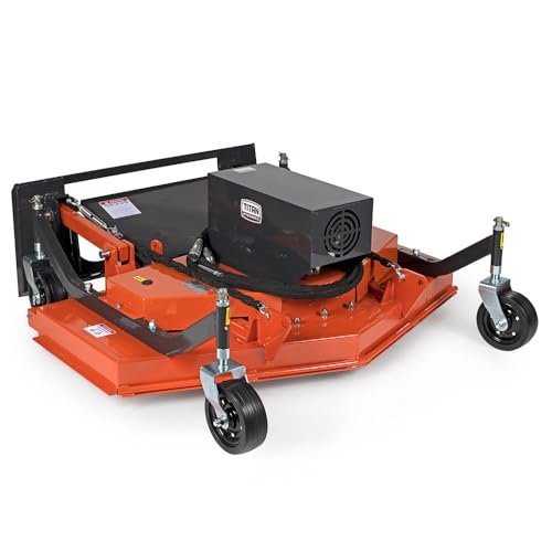 mid mount vs rear finish mower - Titan Attachments 60