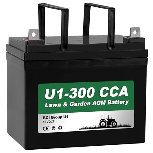 WEIZE Lawn Garden AGM Battery, 12V motorcycle battery vs lawn mower battery - WEIZE Lawn Garden AGM Battery, 12V