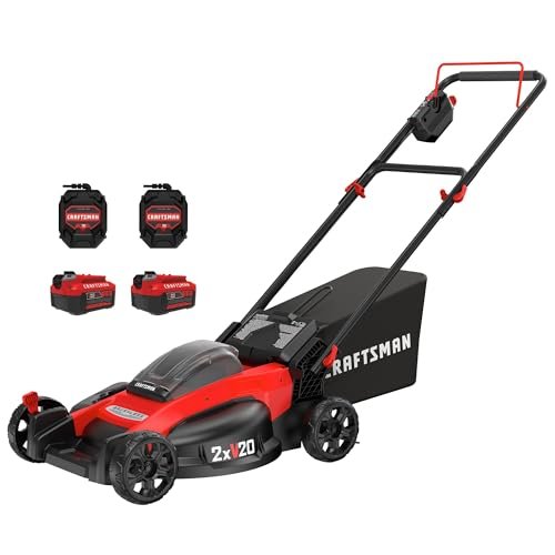powersmart vs craftsman lawn mower - CRAFTSMAN V20 20 in Lawn Mower,