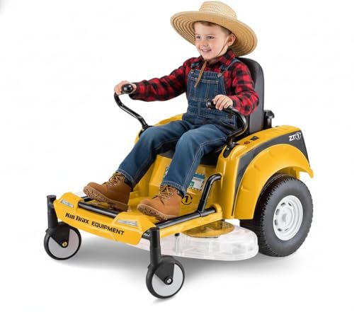 riding mower vs tractor - Kid Trax 12V Zero Turn Lawn